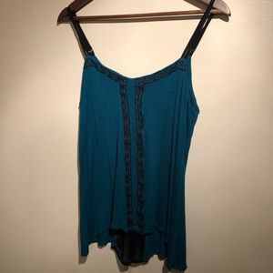 Teal tank top